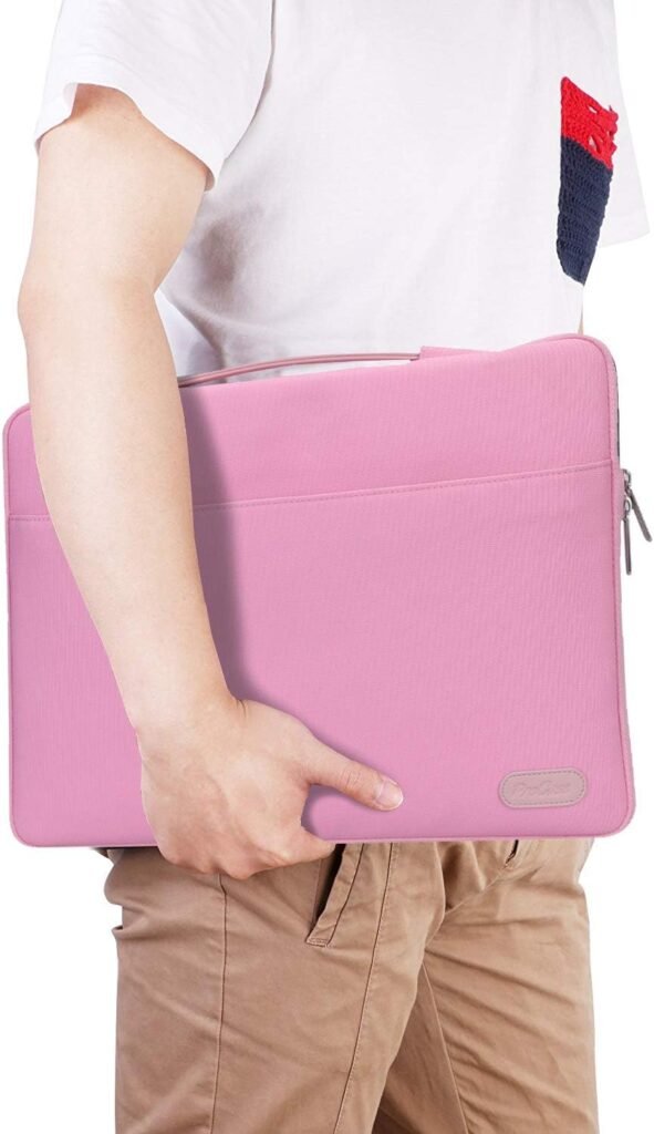 ProCase Laptop Sleeve Case, 13 inch Laptop Bag Compatible with MacBook HP Dell Lenovo ASUS Chromebook -Pink